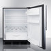 Summit Refrigerators Summit 24" Wide All-Refrigerator FF63BKSSHV