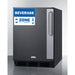 Summit All-Refrigerator Summit 24" Wide All-Refrigerator  FF6BK7BZLHD