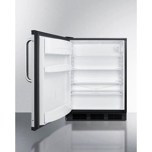 Summit All-Refrigerator Summit 24&quot; Wide All-Refrigerator  FF6BK7BZLHD