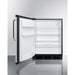 Summit All-Refrigerator Summit 24" Wide All-Refrigerator  FF6BK7BZLHD