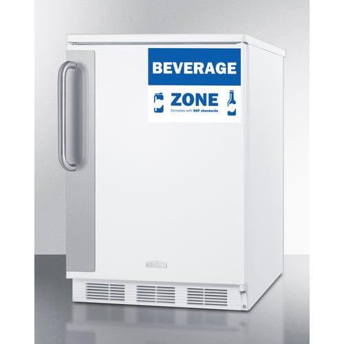 Summit All-Refrigerator Summit 24&quot; Wide All-Refrigerator FF6W7BZ