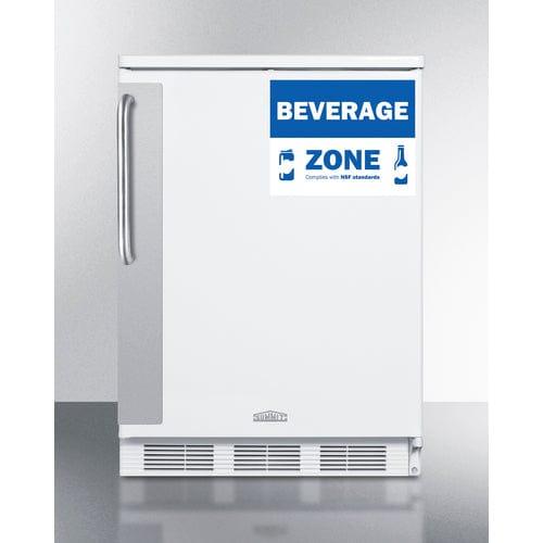 Summit All-Refrigerator Summit 24&quot; Wide All-Refrigerator FF6W7BZ