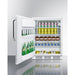 Summit All-Refrigerator Summit 24" Wide All-Refrigerator FF6W7BZLHD