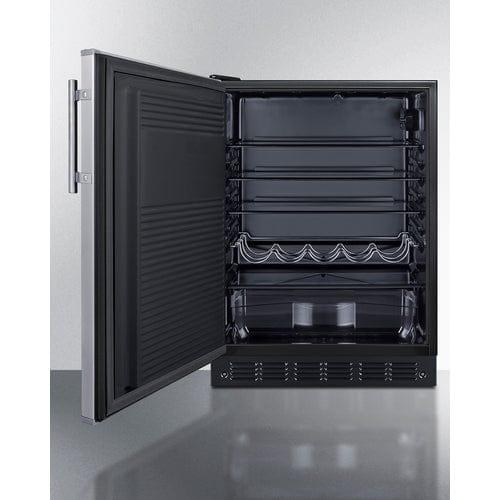 Summit All-Refrigerator Summit 24" Wide All-Refrigerator FF708BL7SSLHD