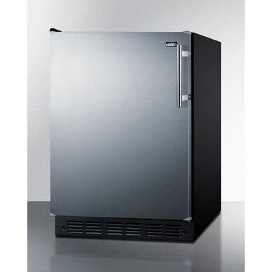 Summit Refrigerators Summit 24" Wide All-Refrigerator FF708BLSSLHD