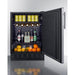 Summit Refrigerators Summit 24" Wide All-Refrigerator FF708BLSSRS