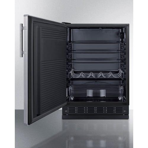 Summit Outdoor All-Refrigerator Summit 24" Wide All-Refrigerator FF708BLSSRSLHD