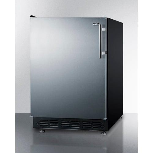 Summit Outdoor All-Refrigerator Summit 24&quot; Wide All-Refrigerator FF708BLSSRSLHD