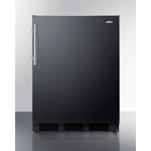 Summit All-Refrigerator Summit 24" Wide All-Refrigerator FF7LBLKMBL