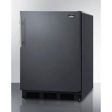 Summit All-Refrigerator Summit 24" Wide All-Refrigerator FF7LBLKMBL