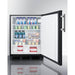Summit All-Refrigerator Summit 24" Wide All-Refrigerator FF7LBLKMBL