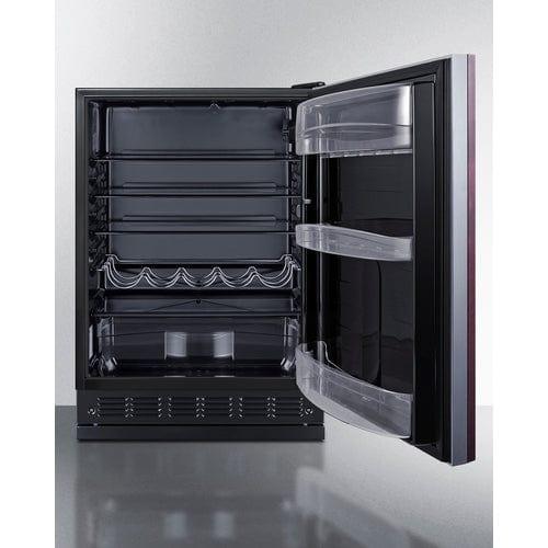 Summit Refrigerators Summit 24&quot; Wide All-Refrigerator (Panel Not Included) FF6BK2SSRSIF