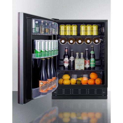Summit Refrigerators Summit 24" Wide All-Refrigerator (Panel Not Included) FF6BK2SSRSIFLHD