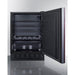 Summit Refrigerators Summit 24" Wide All-Refrigerator (Panel Not Included) FF708BLSSRSIF