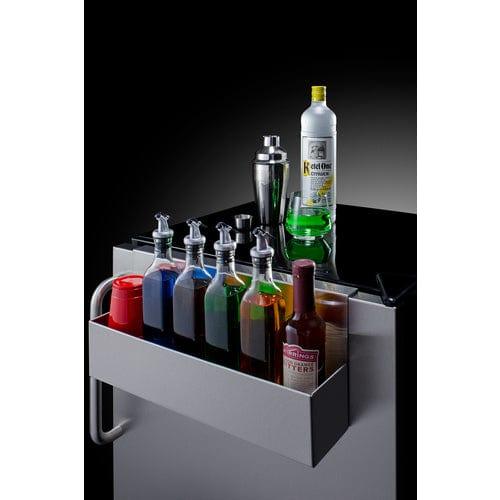 Summit All-Refrigerator Summit 24" Wide All-Refrigerator with Speed Rail FF7BKSSTBSR