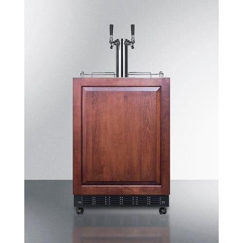 Summit Kegerator Summit 24" Wide Beer Kegerator (Panel Not Included) SBC7BRSIF