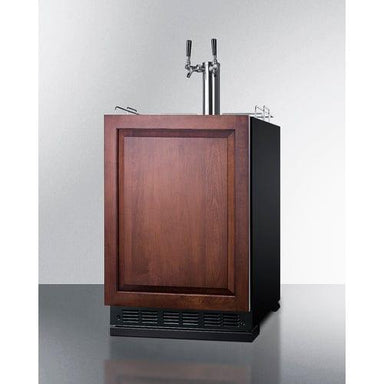 Summit Kegerator Summit 24" Wide Beer Kegerator (Panel Not Included) SBC7BRSIF