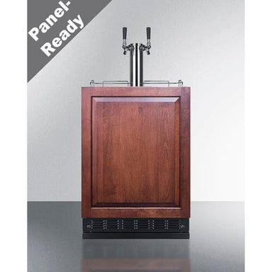 Summit Kegerator Summit 24" Wide Beer Kegerator (Panel Not Included) SBC7BRSIFLHD
