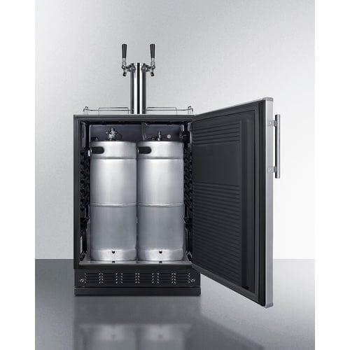 Summit Kegerator Summit 24&quot; Wide Beer Kegerator SBC7BRS