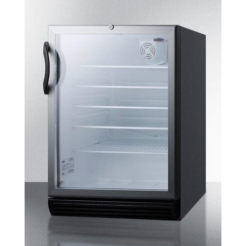 Summit Beverage Center Summit  24&quot; Wide Beverage Center, ADA Compliant SCR600BGLADA