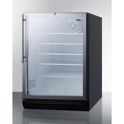 Summit Beverage Center Summit  24&quot; Wide Beverage Center SCR600BGLHVADA