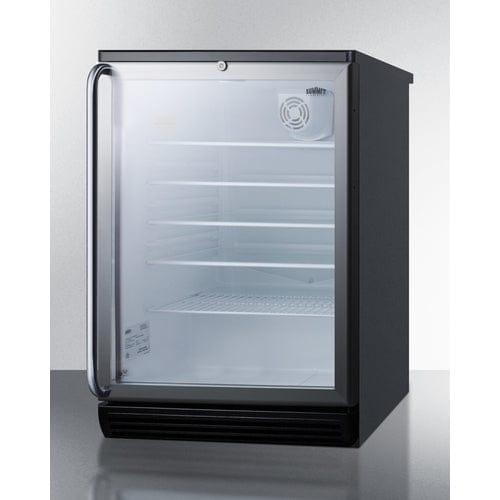 Summit Beverage Center Summit  24&quot; Wide Beverage Center SCR600BGLSH