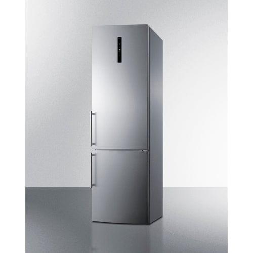 Summit Refrigerators Summit 24&quot; Wide Bottom Freezer Refrigerator FFBF181ES2