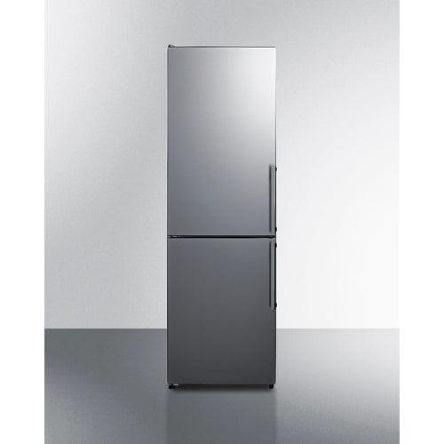 Summit Refrigerators Summit 24&quot; Wide Bottom Freezer Refrigerator FFBF235PLLHD