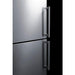 Summit Refrigerators Summit 24" Wide Bottom Freezer Refrigerator FFBF235PLLHD