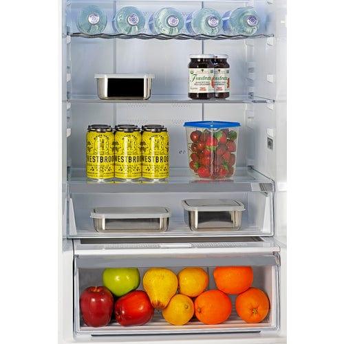 Summit Refrigerators Summit 24" Wide Bottom Freezer Refrigerator FFBF235PLLHD
