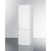 Summit Refrigerators Summit 24" Wide Bottom Freezer Refrigerator FFBF241W