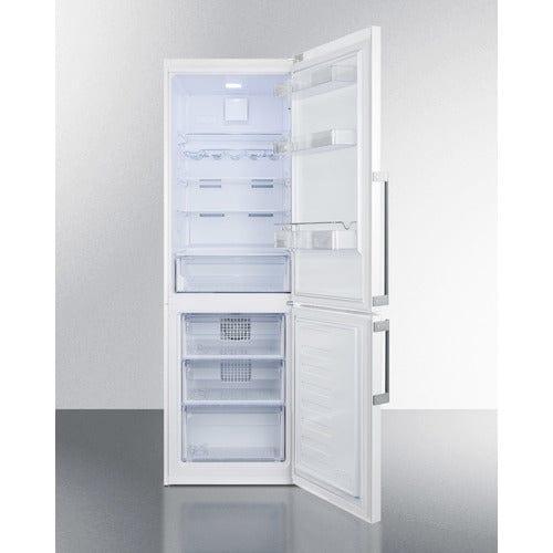 Summit Refrigerators Summit 24" Wide Bottom Freezer Refrigerator FFBF241W