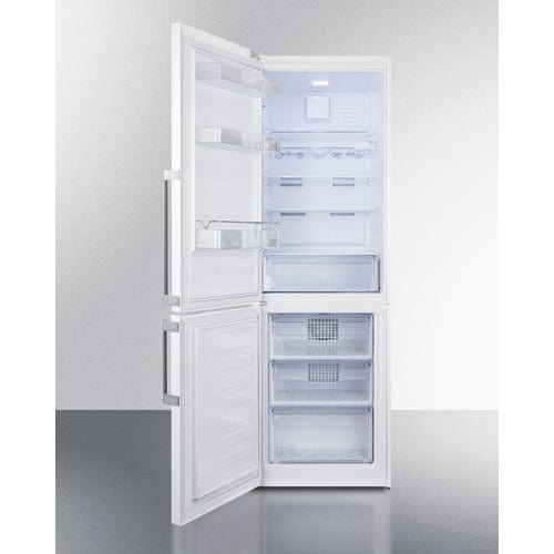Summit Refrigerators Summit 24&quot; Wide Bottom Freezer Refrigerator FFBF241WLHD