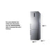 Summit Refrigerators Summit 24" Wide Bottom Freezer Refrigerator With Icemaker FFBF181ES2IM