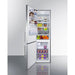 Summit Refrigerators Summit 24" Wide Bottom Freezer Refrigerator With Icemaker FFBF181ES2IMLHD