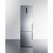 Summit Refrigerators Summit 24" Wide Bottom Freezer Refrigerator With Icemaker FFBF181ES2IMLHD