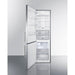 Summit Refrigerators Summit 24" Wide Bottom Freezer Refrigerator With Icemaker FFBF181ES2IMLHD