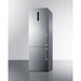Summit Refrigerators Summit 24" Wide Bottom Freezer Refrigerator with Icemaker FFBF249SS2IMLHD