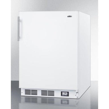 Summit Refrigerators Summit 24" Wide Break Room Refrigerator-Freezer, ADA Compliant BKRF661BIADA