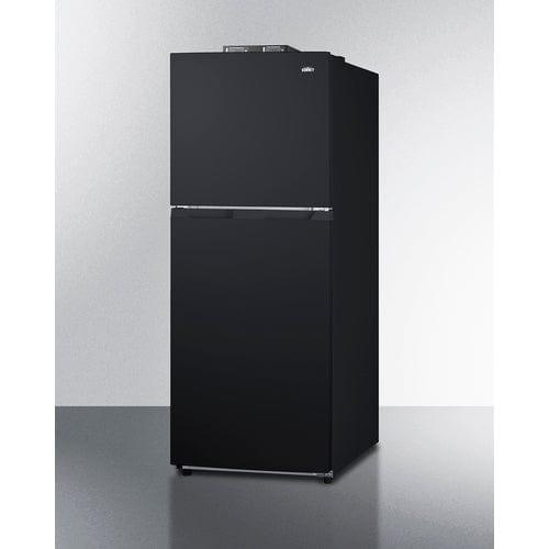 Summit Refrigerators Summit 24&quot; Wide Break Room Refrigerator-Freezer BKRF1087BLHD