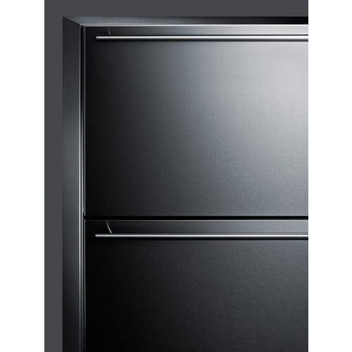 Summit Freezers Summit 24" Wide Built-In 2-Drawer All-Freezer CL2F249