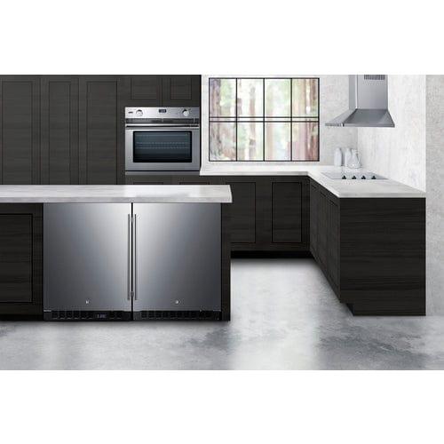 Summit Freezers Summit 24" Wide Built-In All-Freezer, ADA Compliant ALFZ53CSS