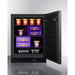 Summit Freezers Summit 24" Wide Built-In All-Freezer, ADA Compliant ALFZ53KSHH