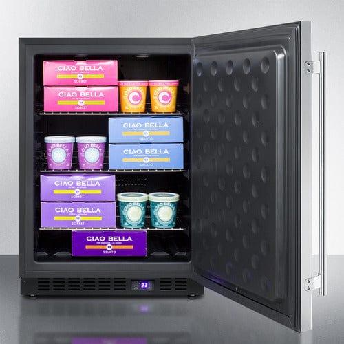 Summit Freezers Summit 24&quot; Wide Built-In All-Freezer SCFF53BCSS