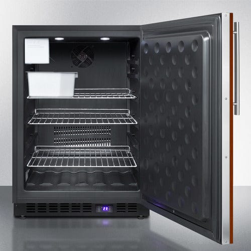 Summit Outdoor All-Freezer Summit 24&quot; Wide Built-In All-Freezer With Icemaker (Panel Not Included) SCFF53BIFIM
