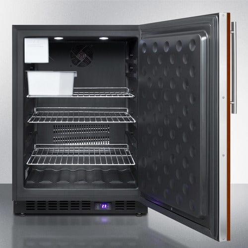 Summit Outdoor All-Freezer Summit 24&quot; Wide Built-In All-Freezer With Icemaker (Panel Not Included) SCFF53BIFIM