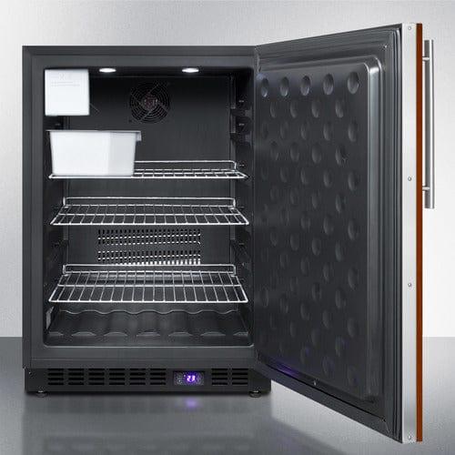 Summit Outdoor All-Freezer Summit 24" Wide Built-In All-Freezer With Icemaker (Panel Not Included) SCFF53BIFIM