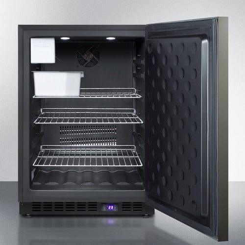 Summit Outdoor All-Freezer Summit 24" Wide Built-In All-Freezer With Icemaker SCFF53BXKSHHIM