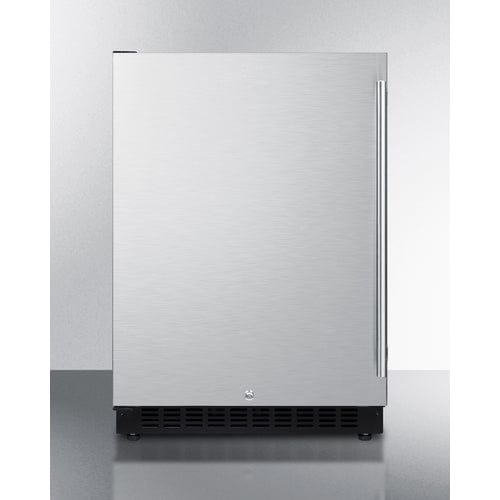 Summit Refrigerators Summit 24" Wide Built-In All-Refrigerator, ADA Compliant AL54CSSLHD
