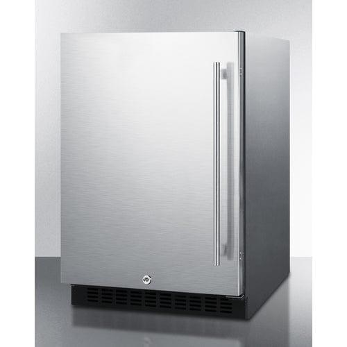 Summit Refrigerators Summit 24" Wide Built-In All-Refrigerator, ADA Compliant AL54CSSLHD